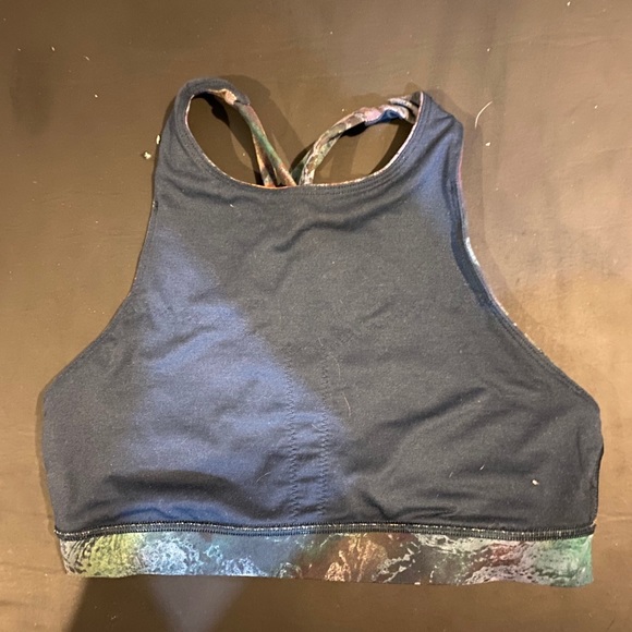 EUC lululemon cosmic shift multi high neck bra - Picture 4 of 5